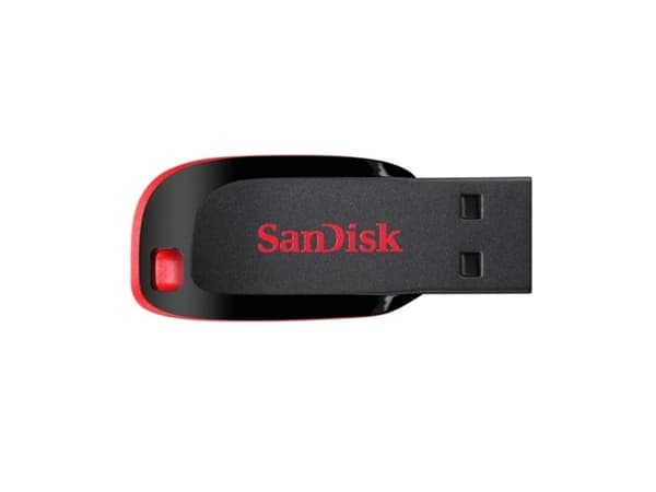SanDisk Cruzer Blade 32GB Svart, Röd