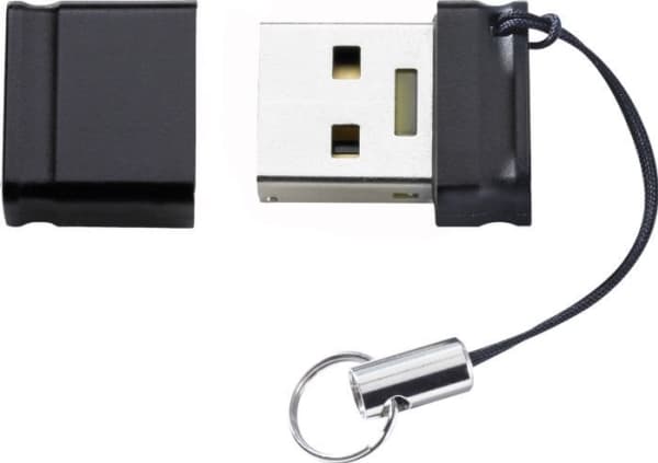 Intenso Slim Line, 128 GB, USB A-tyyppi, 3.2 Gen 1 (3.1 Gen 1), 100 MB/s, Suojus, Musta musta