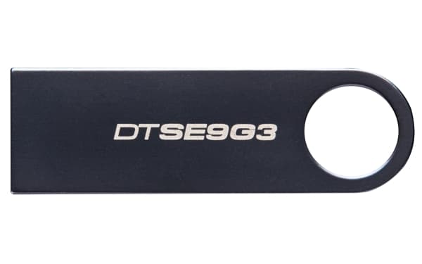 Kingston DataTraveler SE9 G3 - USB flash-enhet - 64 GB - USB 3.2 Gen 1 - mörk nickel
