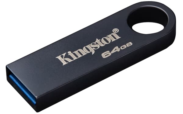 Kingston DataTraveler SE9 G3 - USB flash-enhet - 64 GB - USB 3.2 Gen 1 - mörk nickel