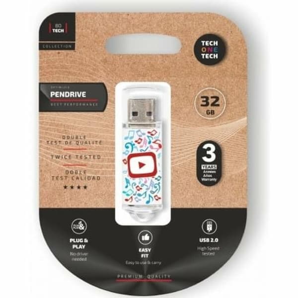 USB-minne Tech One Tech TEC4019-32 32 GB
