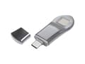 Miniatyrbild 1 av 2: Xlyne X-Guard USB-flashdrev Retail 64 GB Sølv 7964032 USB-A