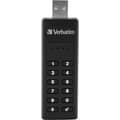 Miniatyrbild 2 av 4: Verbatim Keypad Secure 64gb Usb 3.0 Usb-minne Svart