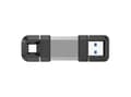 Miniatyrbilde 3 av 3: SILICON POWER Mobile C51 - USB-flashstasjon - 128 GB - USB 3.0 / USB-C - sølv