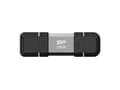 Miniatyrbilde 2 av 3: SILICON POWER Mobile C51 - USB-flashstasjon - 128 GB - USB 3.0 / USB-C - sølv