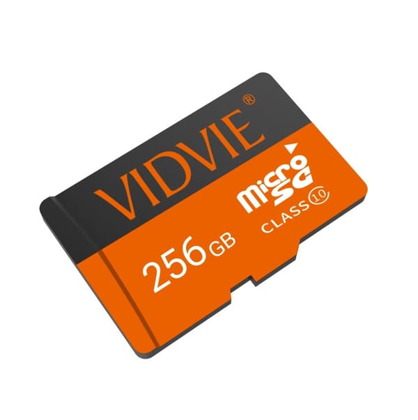 VIDVIE Micro SDHC-kort 64 GB – Snabb och pålitlig lagring 256GB