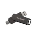 Miniatyrbild 4 av 4: Patriot Rage R550 512GB Dual USB A+C, Alu, 100MBs