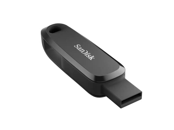 SanDisk Phone - USB flash-enhet - 32 GB - USB 3.2 Gen 1 / USB-C - svart