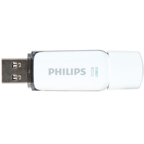 Philips Snow USB-minne - USB 2.0 - 32GB - Vit