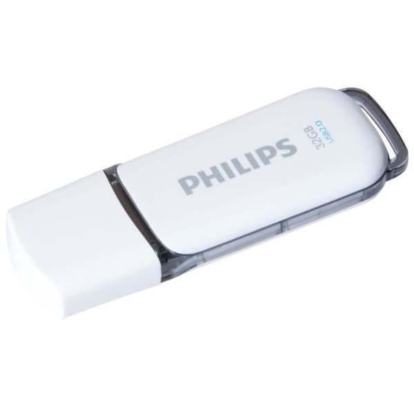 Philips Snow USB-minne - USB 2.0 - 32GB - Vit