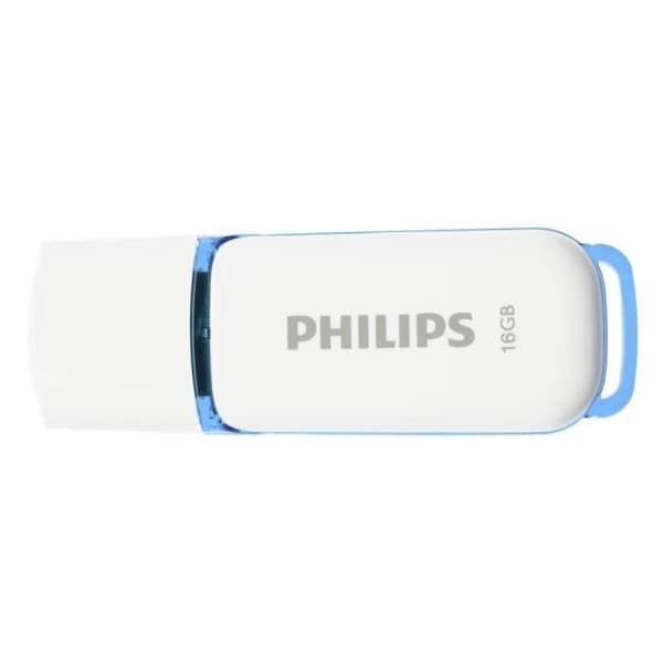 SHOP-STORY - FM16FD70B: Philipps 2.0 16 GB Snow Edition Blue USB-minne