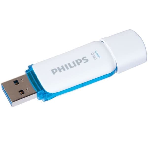 Philips USB-minne - Snow - USB 2.0 - 16GB Blå, Grå