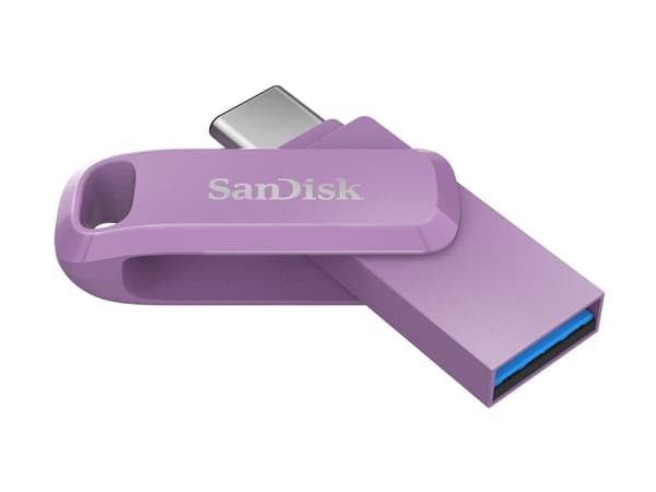 SanDisk Ultra Dual Drive Go - USB flash-enhet - 1 TB - USB 3.1 Gen 1 / USB-C - absinthe green Grön