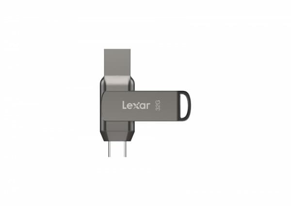 Lexar JumpDrive LJDD400032G-BNQNG USB flash drive 32 GB USB Type-C 3.2 Gen 1 (3.1 Gen 1) Grey