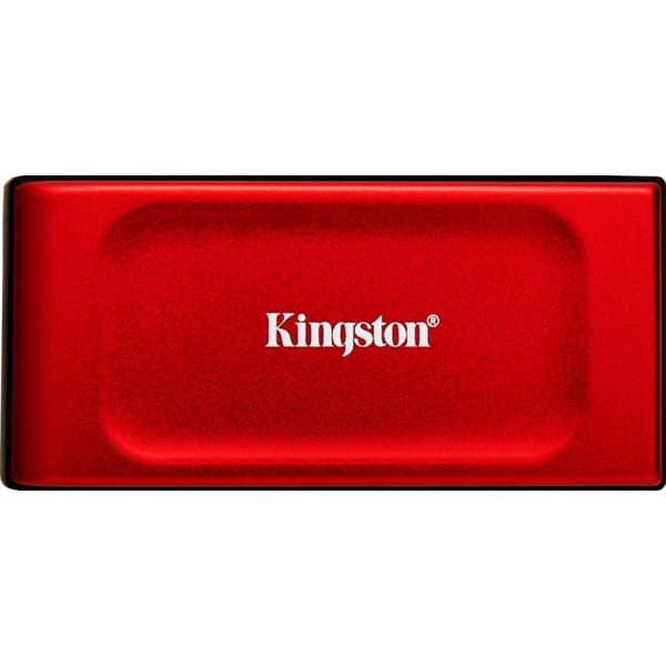 Kingston XS1000 ekstern SSD, 1 TB, rød