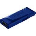 Miniatyrbild 2 av 3: Verbatim Slider 32 GB USB 2.0 USB-minne - blå, röd (paket med 2)