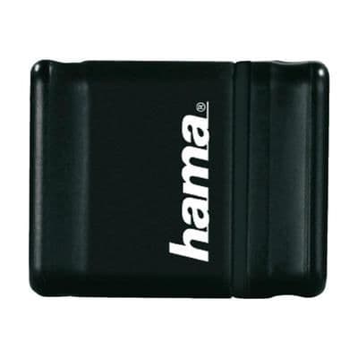 USB-nyckel - HAMA - Smartly 94169 - 16 GB - USB 2.0 - Svart Svart