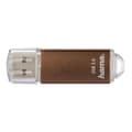 Miniatyrbild 1 av 2: USB-nyckel - HAMA - FlashPen Laeta - 128 GB - USB 3.0 - Brun