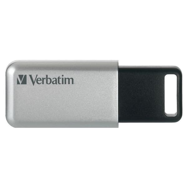 USB-nyckel - VERBATIM - 98665 - 32 GB - USB 3.0 - Utan lock Silver