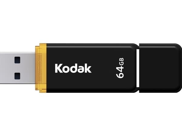 Kodak K103 - USB flash-enhet - 64 GB - USB 3.0 - svart, gul
