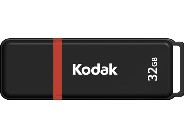 Kodak K102 - USB-flashstasjon - 32 GB - USB 2.0 - svart, rød