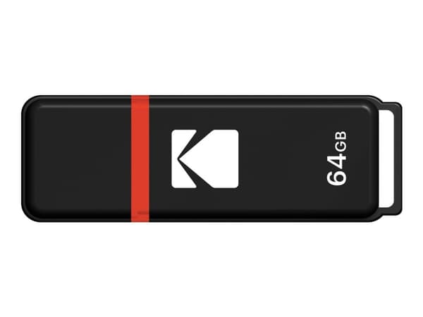 Emtec USB2.0 K100 64GB, 64 GB, USB A-tyyppi, 2.0, 15 MB/s, Suojus, Musta musta