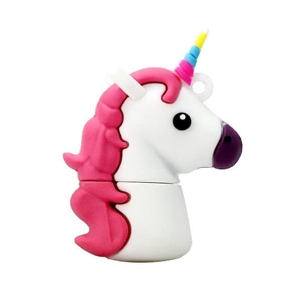 USB-minne Tech One Tech TEC5148-32 32 GB Rosa, Vit