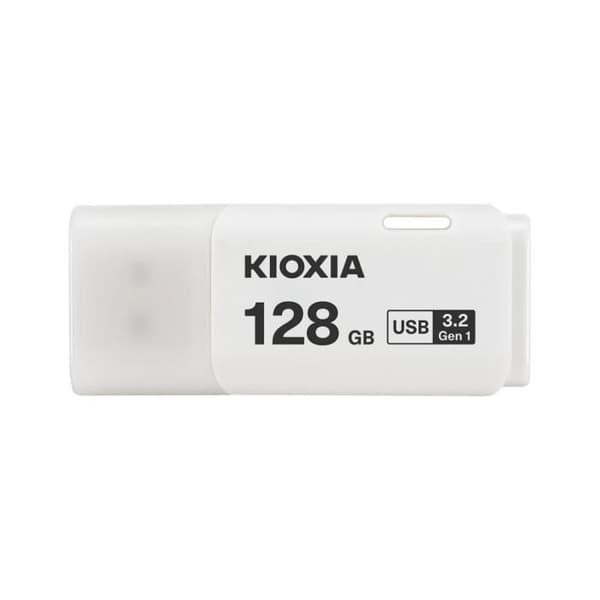 KIOXIA 128GB U301 USB 3.2-nyckel - Vit - USB 3.0-gränssnitt Vit