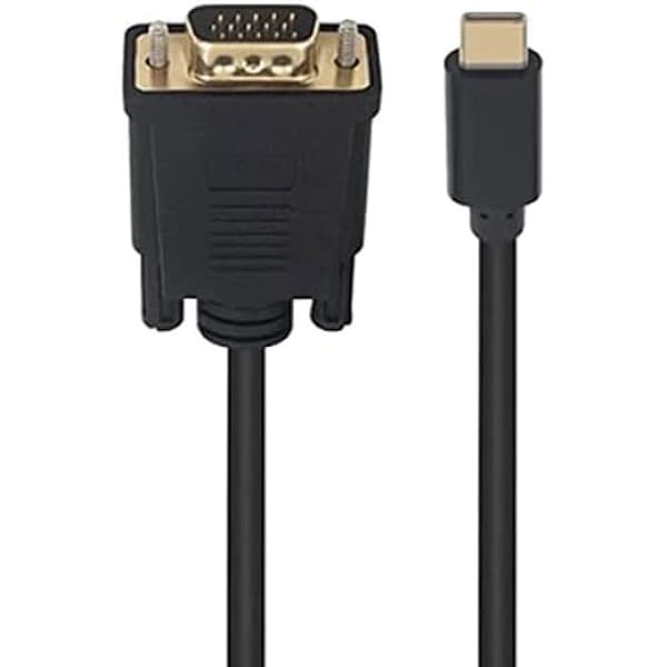 Ewent USB-C/VGA-konverteringskabel, 1,8m