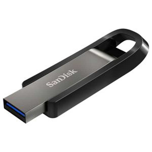 Sandisk Cruzer Extreme Go Usb 3.2 64gb Usb-nøgle Søvfarvet Rustfrit stål