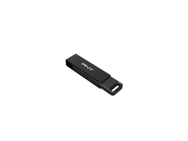 PNY Elite-X, 64 GB, USB Type-C, 3.2 Gen 1 (3.1 Gen 1), 200 MB/s, Svirvel, lajittelu
