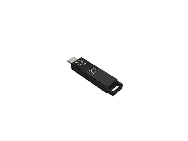 PNY Elite-X, 64 GB, USB Type-C, 3.2 Gen 1 (3.1 Gen 1), 200 MB/s, Svirvel, lajittelu