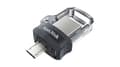 Miniatyrbild 1 av 7: SanDisk Ultra Dual m3.0 USB-minne 32 GB USB Type-A / Micro-USB 3.2 Gen 1 (3.1 Gen 1) Svart, Silver, Transparent