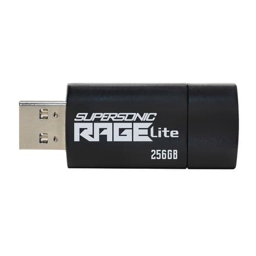 USB-minne PATRIOT Rage Lite 512GB 120 MB/S USB 3.2 utdragbart Svart (PEF512GRLB32U)
