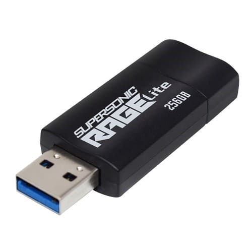 USB-minne PATRIOT Rage Lite 512GB 120 MB/S USB 3.2 utdragbart Svart (PEF512GRLB32U)