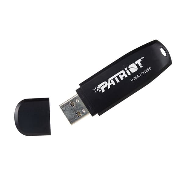 Patriot Core 512GB Typ A USB 3.2 80MB/s czarny