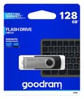 Miniatyrbild 5 av 5: Goodram UTS2-1280K0R11 USB-minne 128 GB USB Type-A 2.0 Svart, Silver