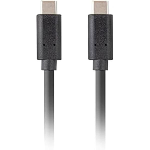 USB-C 3.1 GEN 2-kabel - LANBERG - Hane/Hane - 10 GB/S - PD100W - 1,8M Svart