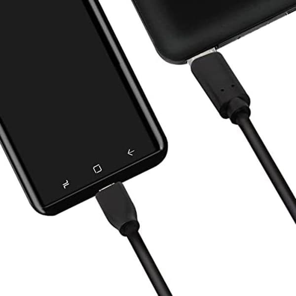 USB 2.0 Typ C till Micro-USB-kabel - LOGILINK - 0,5 m - Svart - 5V, 3A strömförsörjning - Hastighet upp till 480 Mbit/s