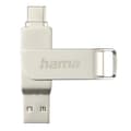 Miniatyrbild 1 av 4: USB-minne - HAMA - C-Rotate Pro - 64GB - USB-C 3.1/3.0 - 70MB/s Silver