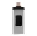 Miniatyrbild 1 av 5: Flerfunktionellt 64GB USB-minne med anslutning för iPhone, Samsung, Android och USB-enheter – Kryptering & OTG-stöd