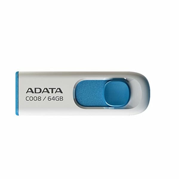 USB-minne Adata 64GB C008 Blå 64 GB