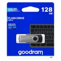 Miniatyrbild 1 av 6: USB-minne GoodRam UTS2-1280K0R11 128 GB 128 GB Svart Svart/Silvrig (1 antal)