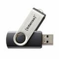 Pikkukuva 3 / 3: USB-tikku INTENSO 3503480 32 GB Avaimenperä Musta Musta/Hopeinen 32 GB DDR3 SDRAM