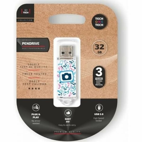 USB-minne Tech One Tech TEC4020-32 32 GB