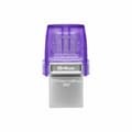 Miniatyrbild 1 av 3: USB-minne Kingston microDuo 3C 64 GB Purpur