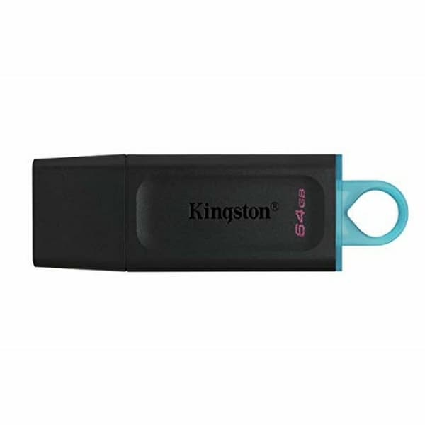 USB-stik Kingston DTX/64GB Sort 64 GB Sort, Turkis