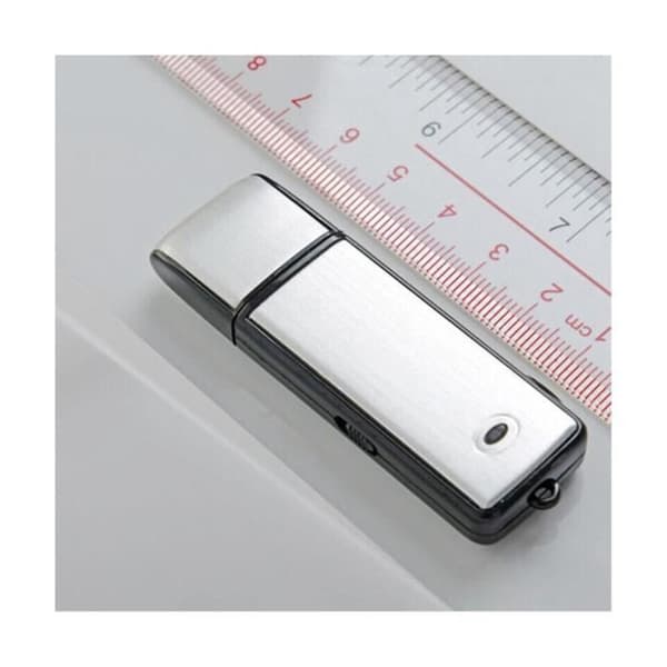 USB Röstinspelare 32G USB Minne Digital Röstinspelare Uppladdningsbar för Intervjuer Mötesinspelning på PC