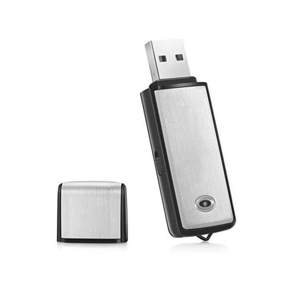 USB Röstinspelare 32G USB Minne Digital Röstinspelare Uppladdningsbar för Intervjuer Mötesinspelning på PC