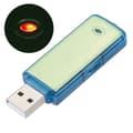 Miniatyrbild 3 av 4: Dioche Audio Recorder SK‑858 Mini Digital Voice Recorder 8GB USB Flash Drive Inspelning för konferensmöten